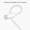 Câbles de téléphone portable Données PD Câble USB Type C Charge 2A 3A Chargeur rapide Micro pour Huawei Xiaomi Samsung Téléphones Android MQ100