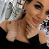 Nova Moda Na moda Gold Silver Colors Micro Ajuste Cz Hoops Brincos para Meninas Mulheres para Jóias De Partido De Casamento Presente Nice