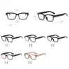 Mode solglasögon ramar 2021 fyrkantiga glasögon ram receptglasögon glasögon optiskt varumärke öga för män / kvinnor nitar v