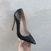 Real photo Fashion Women shoes Black snake patent leather printed point toe ankle Sexy Lady High Heels pumps 12cm stripper stilettos
