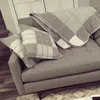 Шерсть H Подушка гостиная ins подушка подушки диван дома роскошные подушки 4545cm59911467698969