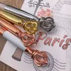 Elmas Taç Tükenmez Kalemler Klasik Renk Rosegold Gümüş Altın Metal Kalem Bling ile Küçük Kristal Öğrenci Yazma Hediye Gemiye Hazır