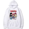 Harajuku Fairy Tail Sweats à capuche unisexe japonais Anime imprimé sweat à capuche pour hommes Streetwear pulls décontractés H1227