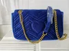 Marmont бархатные сумки женские сумки знаменитая сумка Sylvie сумки кошельки цепочка модная золотая цепочка сумка через плечо