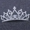 Crystal Bride Crown Tiara Comb Diamond Heart Headband Headdress 신부 모조 다이아몬드 빗 결혼 생일 대회 파티 패션 보석 업데이트