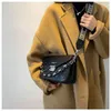 50% Off Coupon Code High quality bag women's new fashion versatile One Shoulder Messenger Bag retro Hong Kong Style broadband chain small square