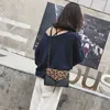 Mode Leopard Chain Crossbody Väskor för kvinnor 2020 Designer Tassel Messenger Shoulder Bag Lady Pures och Handväskor Sac A Main