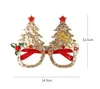 Óculos de sol Santa Eye Óculos de orelha de árvore novidade Armação adereços para fotos Vestido extravagante de Natal Vestuário de festa de Natal