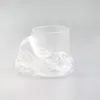 11oz sublimação vidro vidro copos de vinho transferência de calor Beber canecas DIY Custom Fosco Clear Limpar Copos de Uísque Beer Festa Drinkware Whoesale com Huddle Leo
