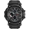 LED Sports Watch Dual Time Mens Watches 30m Waterproof Male Clock Military for Men Quartz Digital Sport Wristwaches