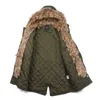 Rétro M51 mise à jour Style armée fourrure capuche hiver queue de poisson Parka hommes manteau veste épais vert noir détachable 20221 Phin22