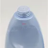 Bouteilles d'emballage en plastique bleu 1000ML, bouteille de pompe de lotion de shampoing, contenants cosmétiques vides, bouteilles de gel douche/détergent à lessive Bon emballage