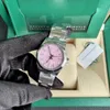 Высококачественные часы Asia 2813 Средняя Средняя конфета Pink 31 мм Часы 277200 Автоматические женские Часы