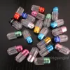 Pill Bottle Clear Empty Portable Thicken Plastic Bottles Capsule Case with colorful Screw Cap Pills Holder Storage Container MYin6321487