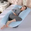 Pregnancy Women Body Cotton Pillow Pregnant Pillow U Shape Maternity Sleeping Support Pillow for Side Sleeper Pregnant Women C10022838