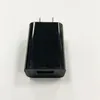 Hızlı Uyarlanabilir Şarj Cihazı 5V 1A USB iPhone 12 için Yeni Tasarım Güç Adaptörü Samsung Galaxy S6 S8 S10 Not 10 HTC Android Telefon PC Top Q2921955