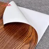Кухонная водонепроницаемая стена наклейки мебель виниловые самоклеющиеся обои деревянные зерна контактная бумага пленка шкаф двери наклейки 201202