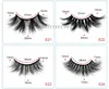 Novo 3D Mink Eyelashes Maquiagem 8D ​​Mink Eyelash Soft Natural Espesso Eyelashes 3D Eyelash Extensão