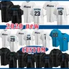 Miami Custom 13 Starlin Castro Baseball Jersey 27 Giancarlo Stanton 16 Jose Fernandez 11 Realmuto 41 Bour 42 Jackie Robinson 14 Martin Prado