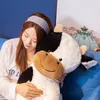 Bonito dos desenhos animados vaca brinquedo de pelúcia gigante animal gado boneca super macio dormir travesseiro presente para meninas decoração 28 polegada 70cm dy509269636877