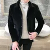 Jesień Zima Mężczyzna Wełna Trench Coat Jacket Lapel Outwear Top Coat Men Woolen Kurtka Trendy Mężczyźni Abrigo Largo Hombre Mantel Wolle