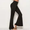 Pantolon Kadın Moda Pantolon Katı Esneklik Tayt Çan-Botlar Pantolon Yüksek Belli Kargo Pantolon Kadın Pantalon Femme 201113