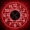 Vintage 12" Arabic numerals LED Illuminated Wall Clock Decorative Acrylic Round Wall Hanging Clock for Home Decor Wall Light LJ200827