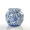 Jingdezhen blaue und weiße Porzellan-Mini-Teedosen, Dosen, chinesisches Kung-Fu-Tee-Set, Kanisterdichtung, Vorratsdose, Vintage-Heimdekoration, T200331