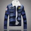 Men Jacket and Coat Trendy Warm Fleece Thick Denim Jacket 2020 Winter Fashion Mens Jean Outwear Male Cowboy Plus Size 3XL