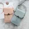 Прозрачный сенсорный экран Retro Simple Mobile Phone 2022 Женщины PU Chain Messenger S Монкий лоскут мини -плечо Bag98815735231846