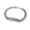 新製品Skull Silver Bracelet Lover Gift Unisex Hip Hop Bracelets Fashion Jewelry Supply4145609