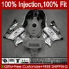 Injection Pour HONDA MC28 PGM4 NSR250R 102HC.122 gris blanc NSR 250 250R 94 95 96 97 98 99 NSR250 R 1994 1995 1996 1997 1998 1999 Carénages