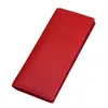 NXY Wallets Fashion Genuine Leather Women RFID Blocking Long Slim Bifold Lady Card Holder Purse 220128