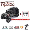 1/10 Yikong YK4102Pro 4102 Zdalne sterowanie Crawler Climbing Car RC Profession Electric 4WD Buggy Off-Road Model CARRO