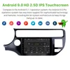 9 polegadas de vídeo Android Video GPS para 2012-2015 Kia Rio LHD com Música Bluetooth USB Suporte SWC DVR TROCAVIE Câmera OBD II