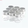 30 * 40 * 21mm 15ml Mini schattige glazen flessen aluminium deksel leeg transparant duidelijke cadeau wensen jars 50pcarothigh qualtity