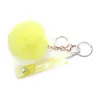 ATM Kreditkort Gripper med Clip Plush Ball Puller Kontaktlös Keychain Clip för Long Nail Woman Visitkort Hållare Clips