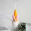 Świąteczny Wiosna Wielkanoc Wiszące Królik Gnome Ozdoby Elf Wisiorki Pluszowa Lalka Dla Wielkanoc Kosz Egg Fillers Kids Gifts Rra12076