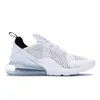 Nike Air Max Airmax 270 Des Chaussures de course Hommes Femmes Baskets de sport OFF White All Black White Bred Rose Dusty Cactus Light Bone Hommes Femmes Baskets