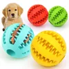 Pet Tew Toy Игрушка арбуз шар силиконовые игрушки собака молярный мяч укуса утесывающие чистые зубы утечки пищевой мяч жуют кошка игрушка w-00319