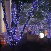 22M LED da giardino stringa solare lucine ghirlanda stradale esterna decorazione per alberi di Natale piazza matrimonio energia solare movimento 201023