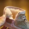 12-15. Oren bling baby laarzen fonkelen winter schoenen baby peuter meisje sneeuw laarzen zachte pluche schoenen antislip 11 LJ201104