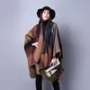 Dam Scarfs Cashmere Sjal Designer Scarves Pashmina Winter Warm Thickness Stole Poncho Etnisk stil 17 färger