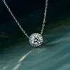 2023 Collana pendente di qualità lussuosa con diamante per regalo di gioielli da sposa da donna PS8162