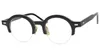 Erkek Optik Gözlük Marka Kadın Yarım Çerçeve Tasarımcı Gözlük Çerçeveleri Yuvarlak Gözlük Unisex Miyopi Gözlük Gözlük Kutusu Ile