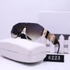 Moda Okulary Męskie Okulary Kobiety Sun Glass Designer Marka Driving Okulary dla mężczyzn Ochrona Okulary żywicy 6 Kolory z pudełkiem 2203011d