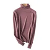 high collar bottoming shirt pullover sweater autumn and winter cashmere sweater ladies sweater 201222