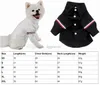 Designer Dog Shirt Katoen Dog Apparel Zachte Casual Pet Kleding Voor Kleine Honden Franse Bulldog Havanezer Pomeranian Pug Trouwshirts Wit XL A286