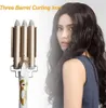 3 Barreaux Coil Curling Irons 2022mm Big Wave Curls Pro Curl Iron Automatischer Lockenstyler MIT Hoils Style Tool Tool Fast Heatin8623761