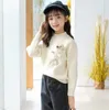 Herbst Winter Große Kinder Pullover Alte Mädchen Tasche Bär Puppe Gestrickte Langarm Pullover Pullover Kinder Casual Jumper A45798949107